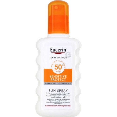 [Para] Eucerin Sun Protection Sensitive Protect Spray Solaire SPF50+ 200ml