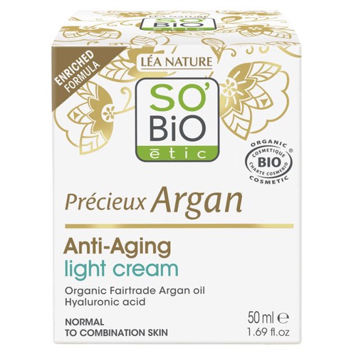 SO'BiO Étic Crème Légère Anti-âge 50ml