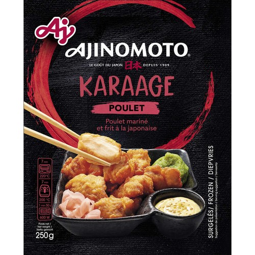 Ajinomoto Karaage Poulet Mariné x10-250g