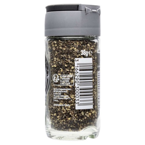 Ducros Poivre Steak Noir Concassé 38g