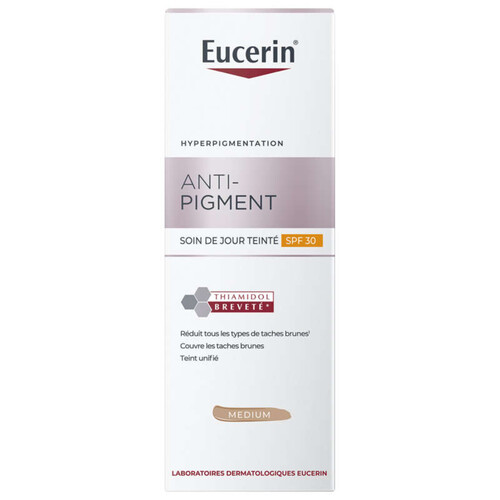 [Para] Eucerin Anti-Pigment Soin de Jour Teinté Medium Spf 30 – 50ml