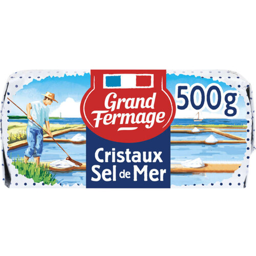 Grand Fermage beurre au sel de Noirmoutier 500g 