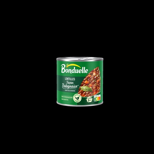 Bonduelle Lentilles Façon Bolognaise 400g