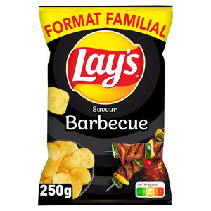 Lay’s Chips Barbecue Format Familial 250g