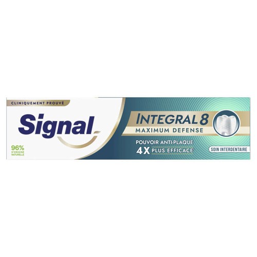 Signal Intégral 8 Dentifrice Maximum Défense Soin Interdentaire 75ml