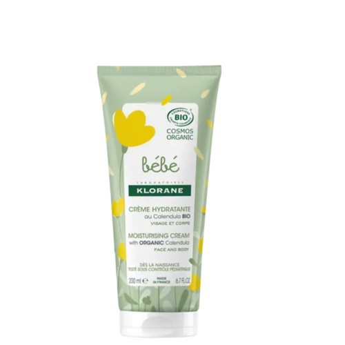 Klorane Crème hydratante certifiée Bio 200ml