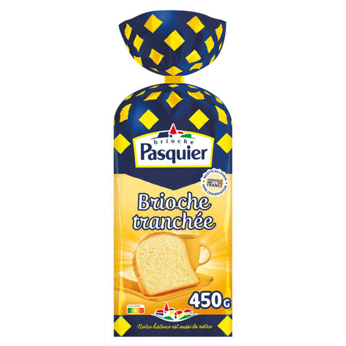 Brioche Pasquier Brioche Tranchee 450g