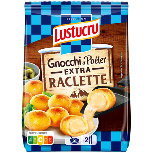 Lustucru Selection Gnocchi a poeler extra raclette 280g