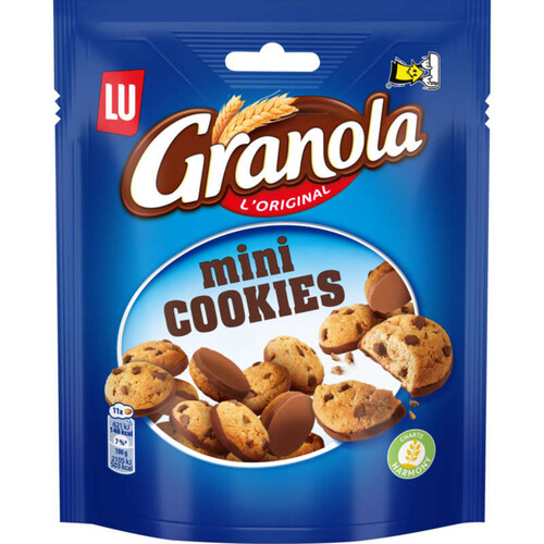 Granola Mini Cookies aux pépites de Chocolat 110g