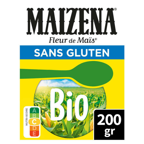 Maïzena Farine Fleur de Maïs Bio Sans Gluten 200g