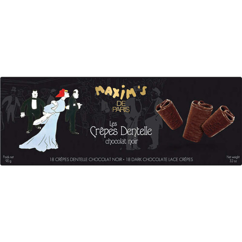 Maxim S Etui 18 Crepes Dentchoc/N 90G