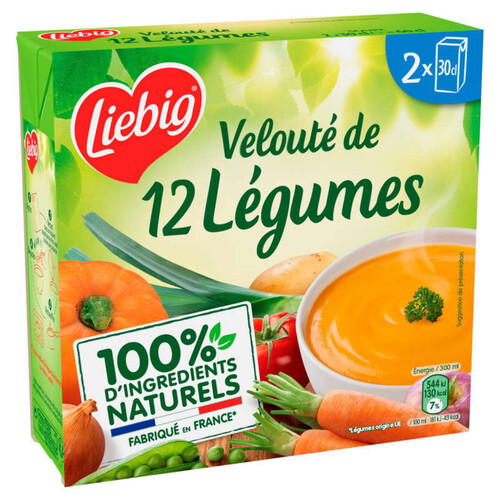 Liebig Velouté de 12 légumes 2x30cl