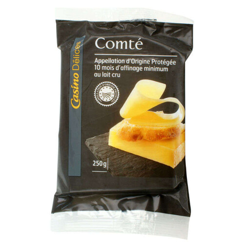 Casino Delices Comté - Fromage - AOP - 34%mg - 250 g