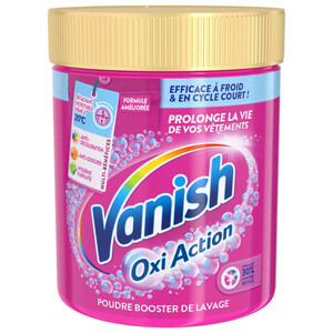 Vanish - Poudre détachante textiles blancs Oxi action (470g)
