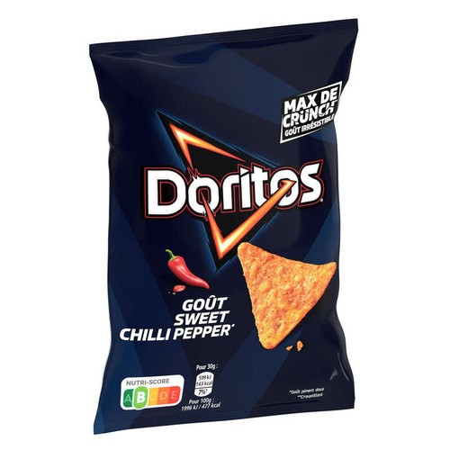 Doritos Chips Tortilla Goût Sweet Chili Pepper 160g