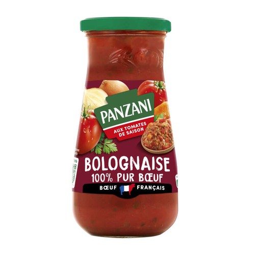 Panzani Sauce bolognaise 100% pur boeuf 400g
