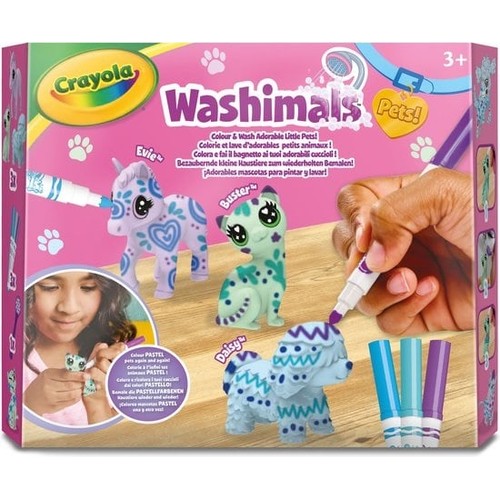 Goliath Washimals 3 animaux pastel Jeux créatif