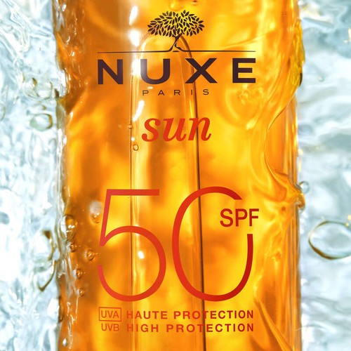 [Para] Nuxe sun huile solaire bronzante spf50 150ml