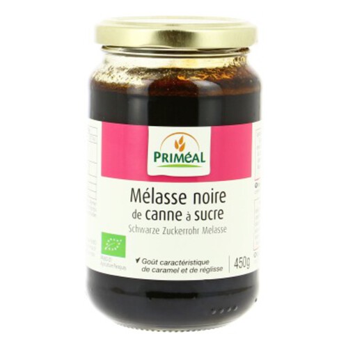 [Par Naturalia] Primeal Mélasse Noire De Canne À Sucre 450G Bio