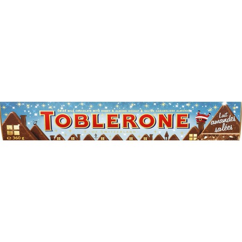 Toblerone Barre Amandes Salées 360 g