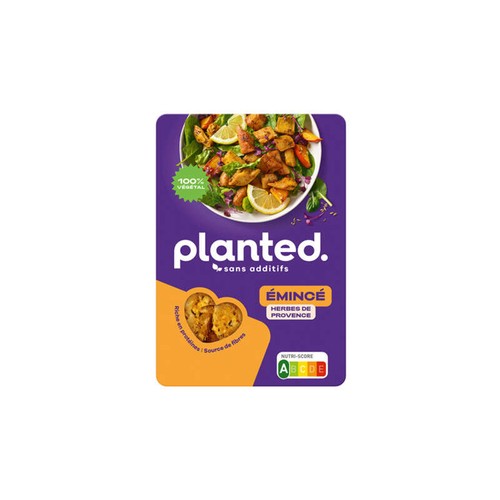 Planted émincé herbes de Provence  sans additifs 160g