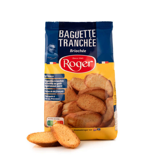 Roger Baguette Tranchée Briochée 180g