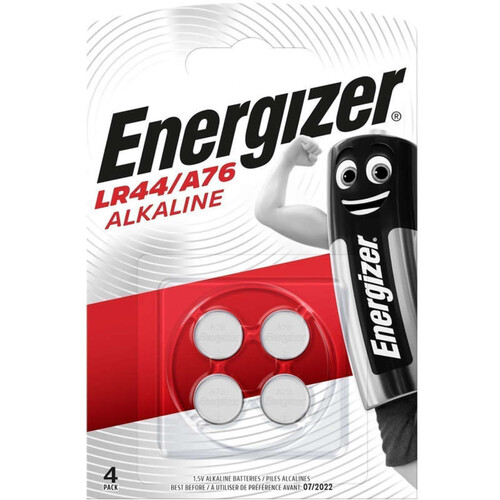 Energizer 4 Piles Lr44/A76