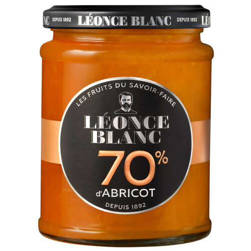 Léonce Blanc Confiture aux Abricots 70% 320g
