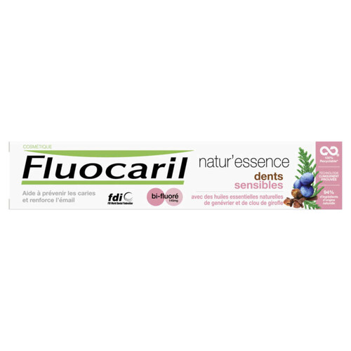 [Para] Fluocaril Natur'Essence Dentifrice Dents Sensibles Bi-Fluoré 75ml
