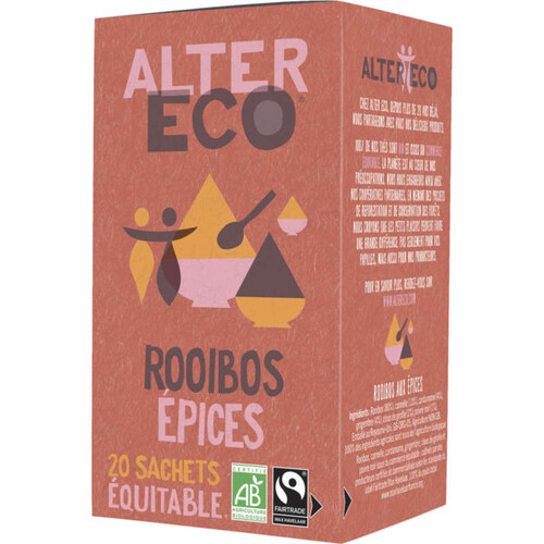 Alter Eco Infusion Rooibos aux Epices Bio 40g