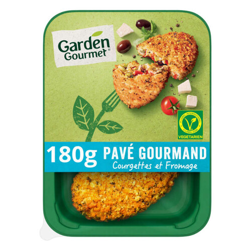 Garden Gourmet Pavé Gourmand Courgettes Fromage 180g