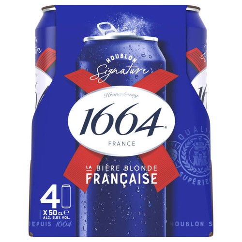 1664 Bière Blonde 4x50cl