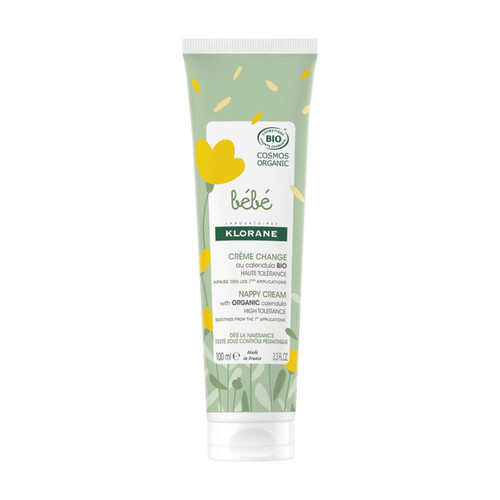 Klorane Crème Change Siège Bébé Bio 100 ml