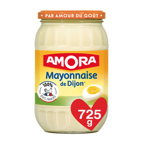 Amora Mayonnaise De Dijon Bocal 725g