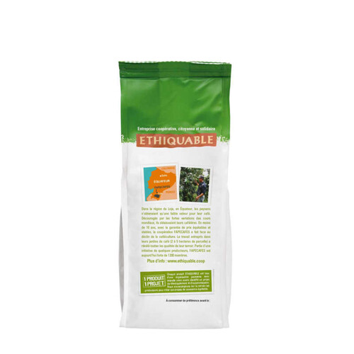 Ethiquable Café Moulu Equateur Bio 250g