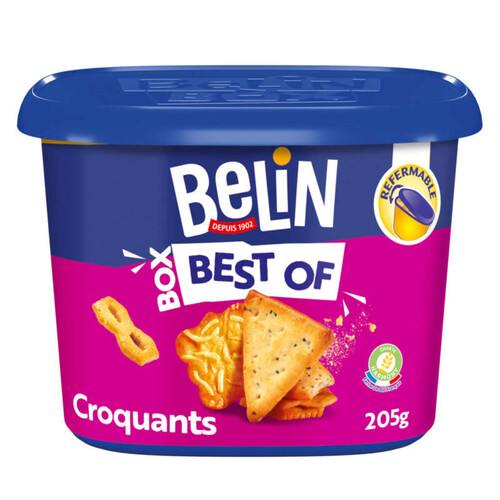 Belin Best Of Box Biscuits Apéritifs Crackers 205G