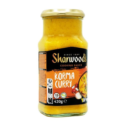 Sharwood's cooking sauce korma 420g