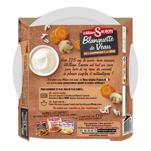 William Saurin Blanquette de Veau 285g
