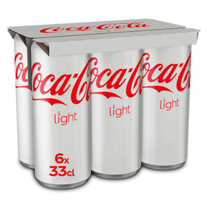 Coca-Cola Light Le Pack Canettes De 6X33Cl