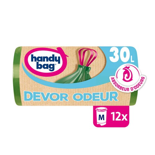 Handy Bag Sacs Poubelle Devor Odeur 12x30L