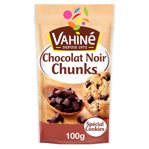 Vahiné Sachet Pépites Chunks chocolat noir 100g