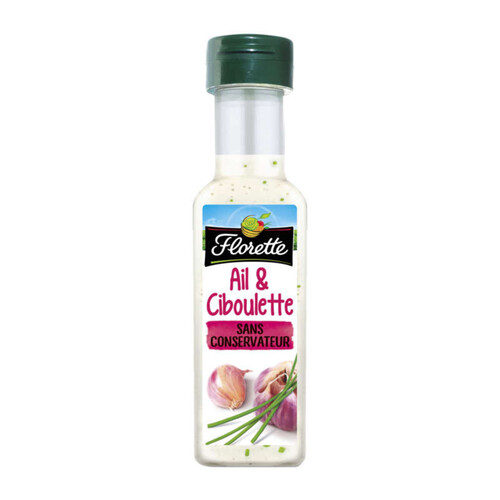 Florette sauce salade ail & ciboulette 175ml