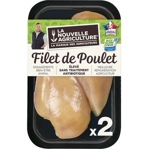 La Nouvelle Agriculture Filet Poulet Skin x2 260g