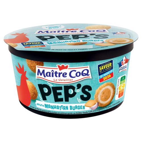Maitre Coq Pep's Manhattan Burger Box 380g
