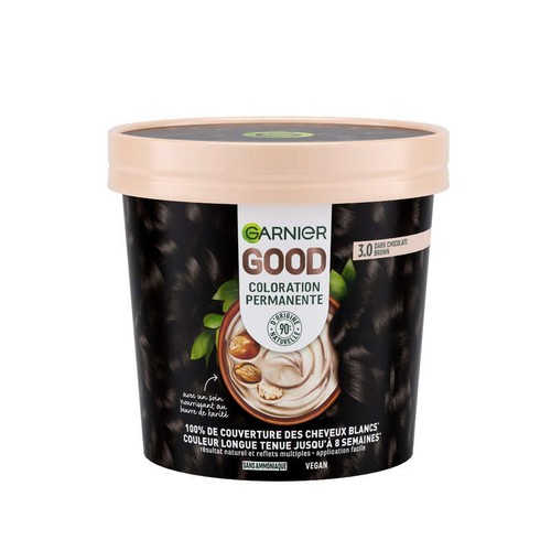 Ganier Good Coloration Permanente 3.0 chatain chocolat