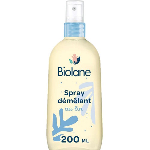 Biolane Spray démêlant au lin pour Bébé 200ml