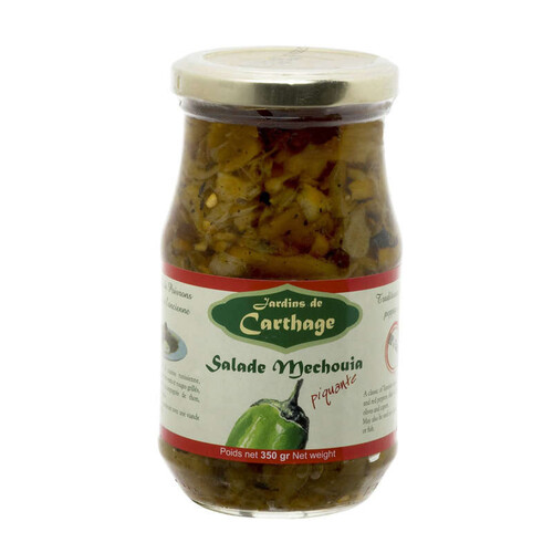 Jardins de Carthage Salade Mechouia Piquante 350g