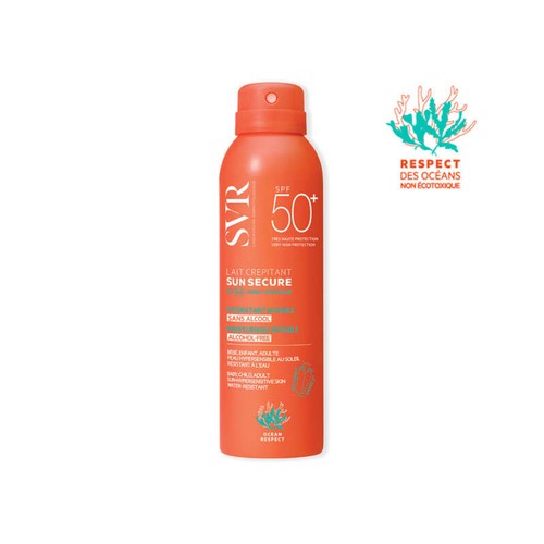 [Para] Laboratoire SVR Brume Sun Secure Lait Crépitant Spf50+ 200ml