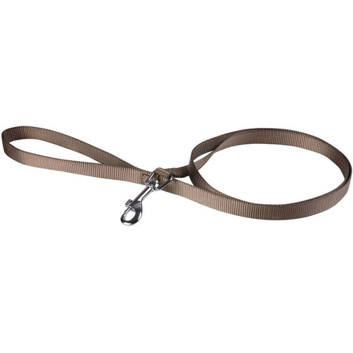 Animalis Laisse Basic 40mm et 50cm pour Chien Taupe