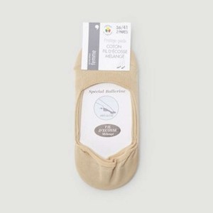 Monoprix Femme Protège-Pieds X2 Spécial Ballerine Beiges TU